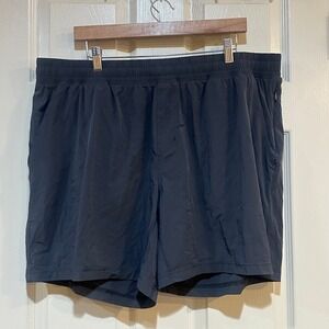 Rhone Mako Athletic Shorts Mens XXL Charcoal Gray 7 Inch Inseam MAS-181